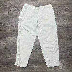 Tommy Bahama Capri Pants Womens Size 2 Beige Ellery Fit